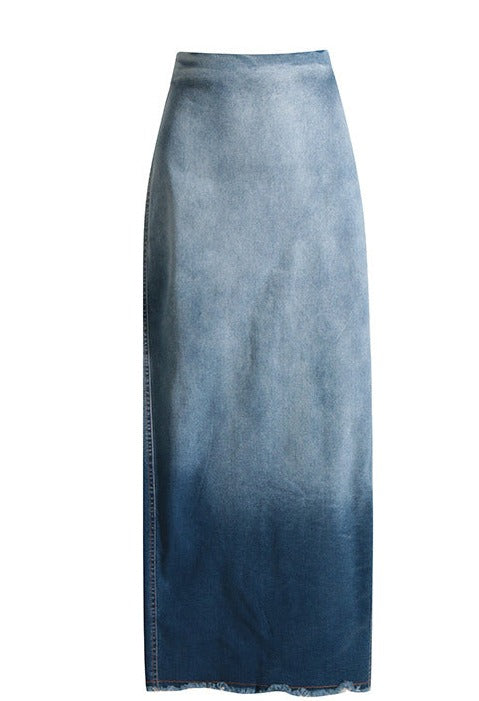 Blue Crush Denim Skirt